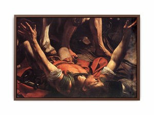 The Conversion on the Way to Damascus (detail) By Caravaggio