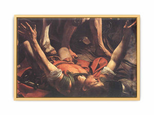 The Conversion on the Way to Damascus (detail) By Caravaggio