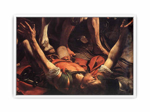 The Conversion on the Way to Damascus (detail) By Caravaggio