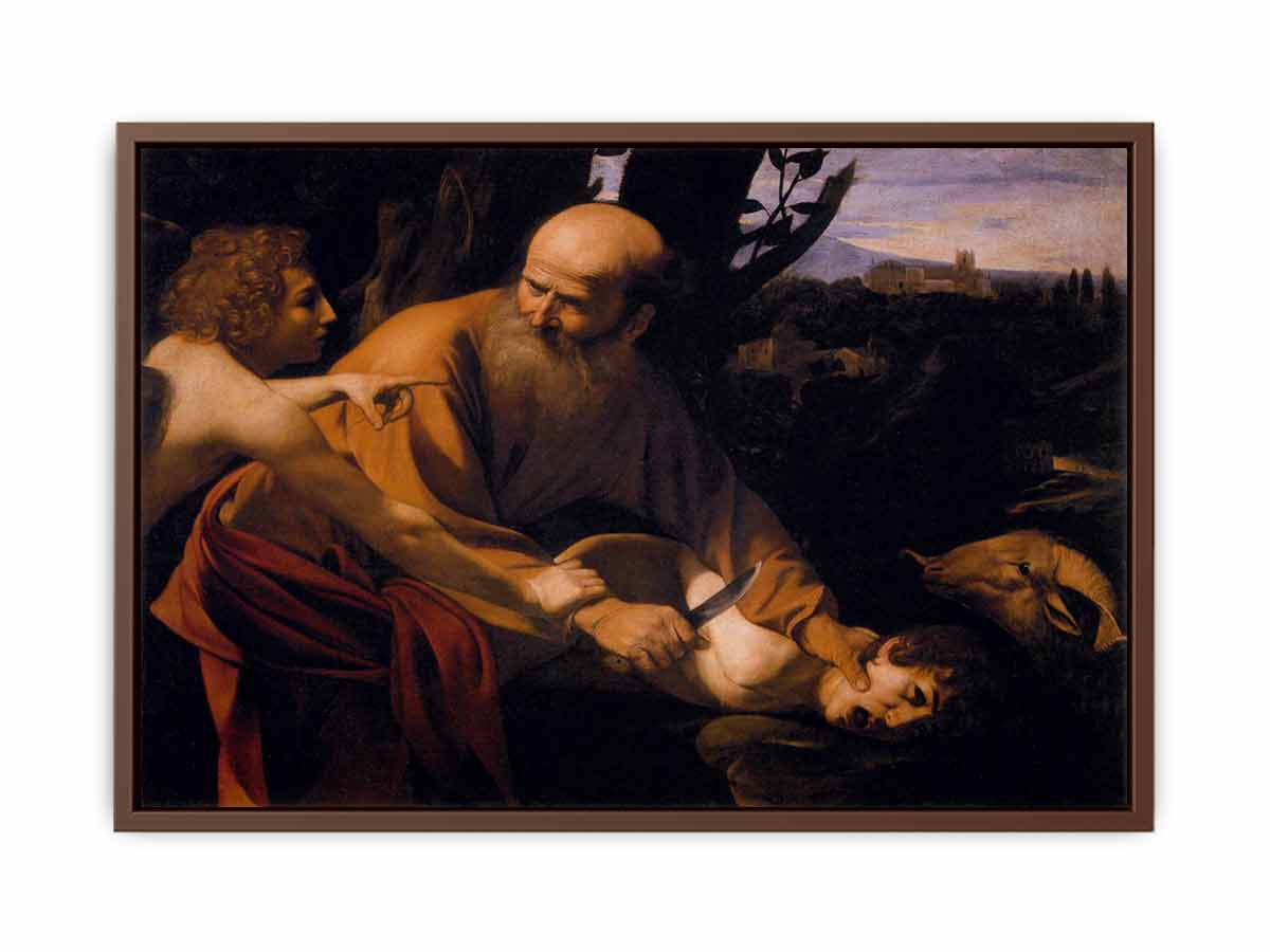 The Sacrifice of Isaac By Caravaggio
