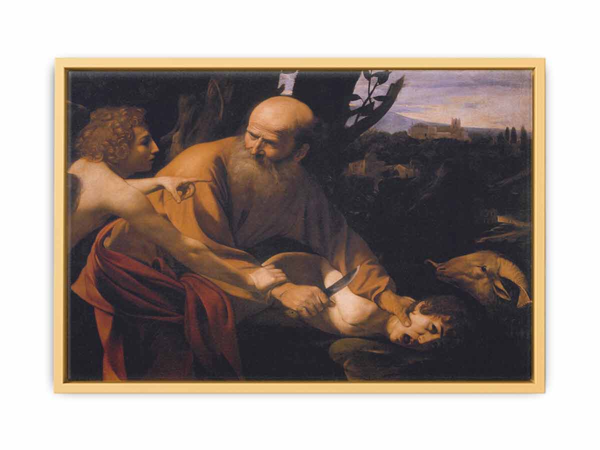 The Sacrifice of Isaac By Caravaggio