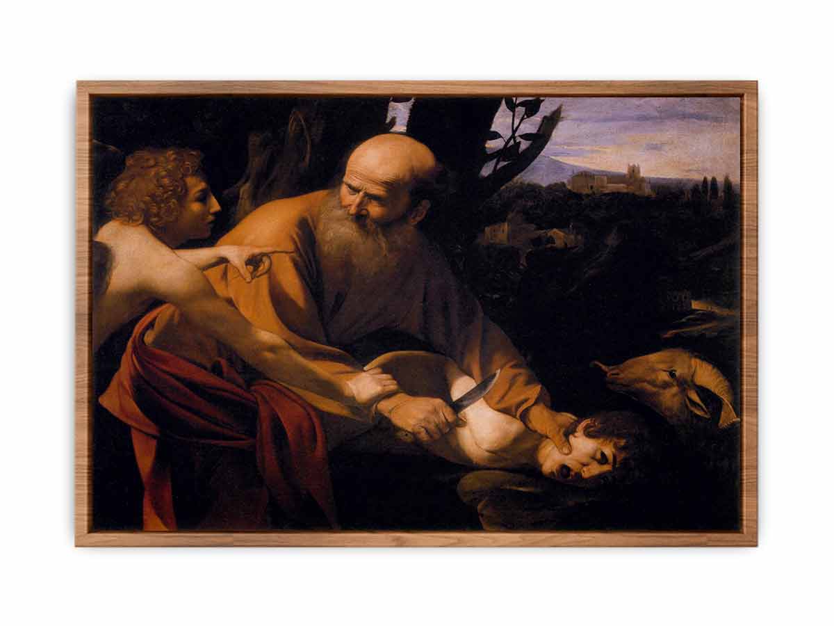 The Sacrifice of Isaac By Caravaggio