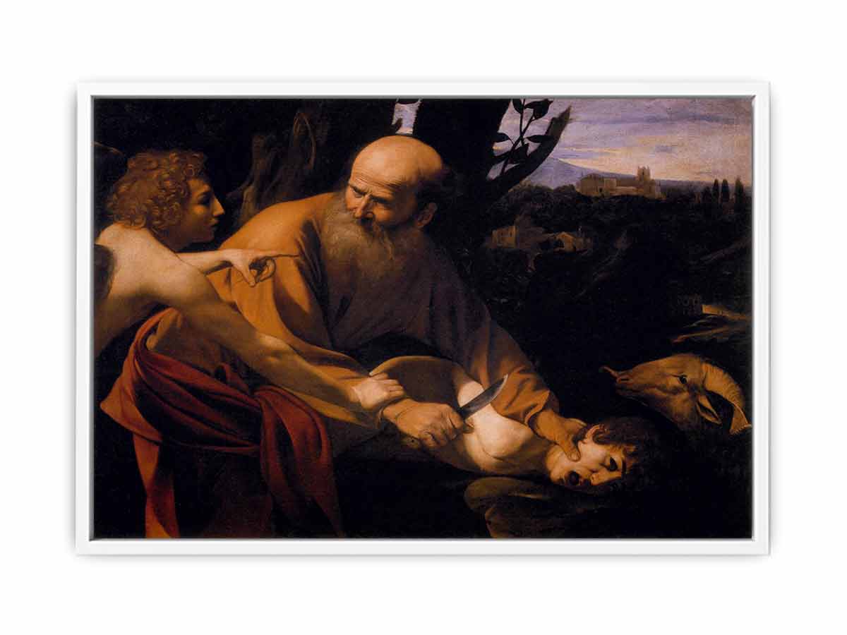 The Sacrifice of Isaac By Caravaggio