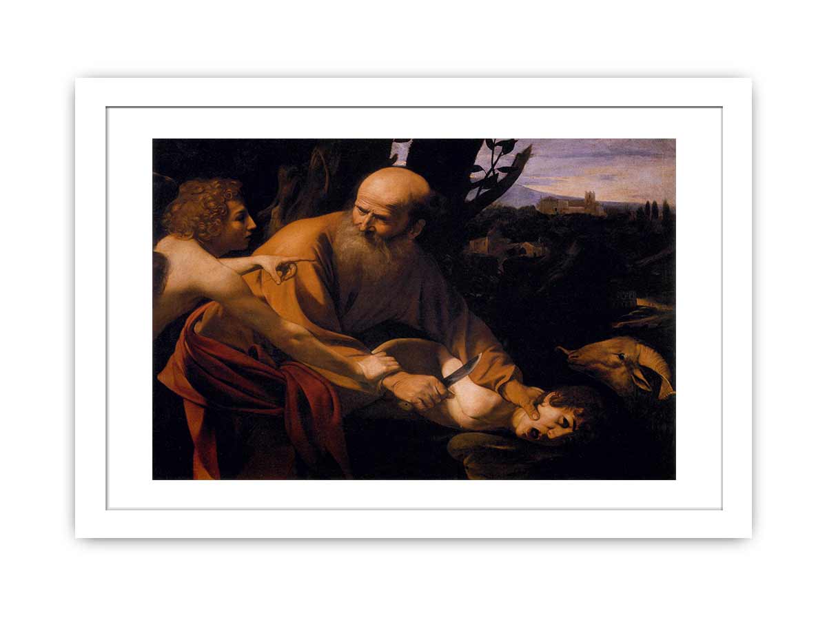 The Sacrifice of Isaac By Caravaggio