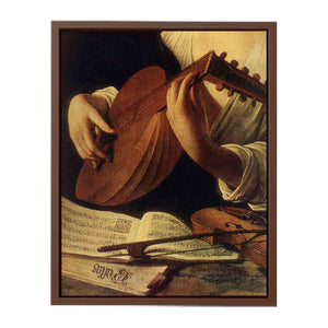 Lute Player (detail) By Caravaggio