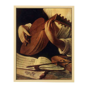 Lute Player (detail) By Caravaggio