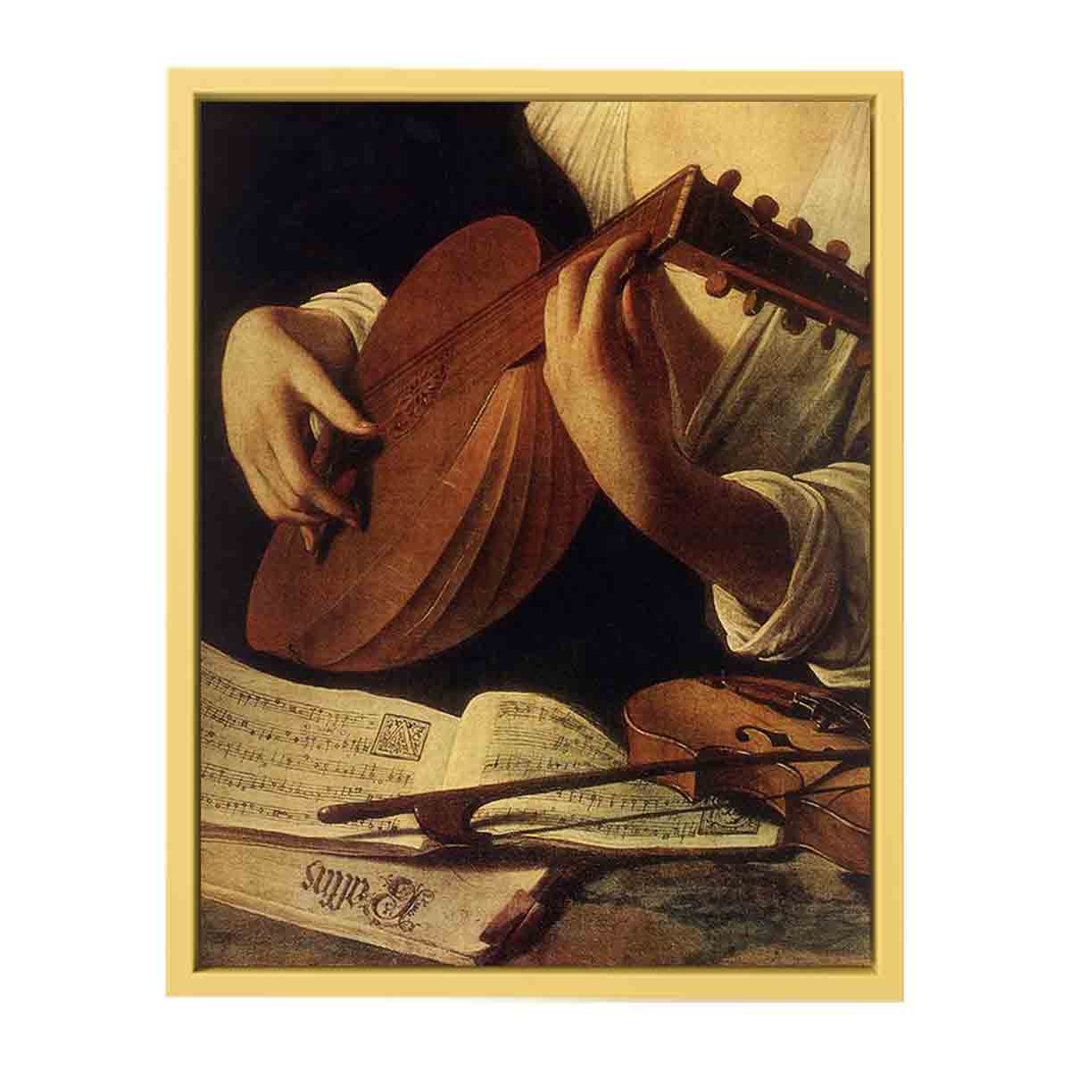 Lute Player (detail) By Caravaggio