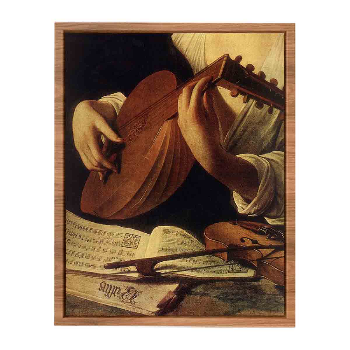 Lute Player (detail) By Caravaggio