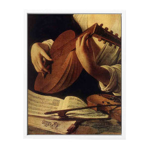Lute Player (detail) By Caravaggio