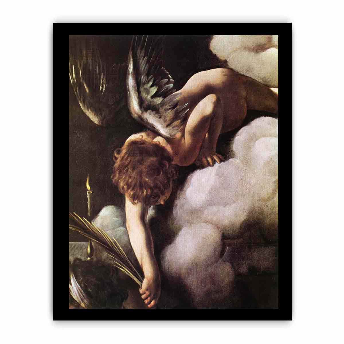 The Martyrdom of St Matthew (detail) By Caravaggio