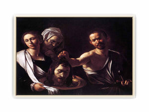 Salome with the Head of St John the Baptist By Caravaggio