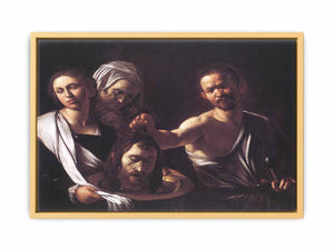 Salome with the Head of St John the Baptist By Caravaggio