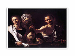 Salome with the Head of St John the Baptist By Caravaggio