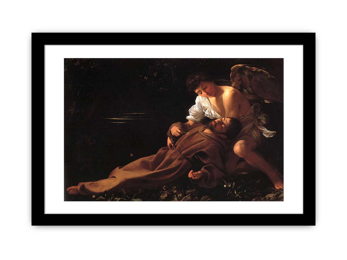 Francis of Assisi in Ecstasy By Caravaggio