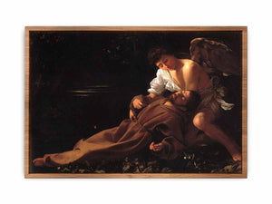 Francis of Assisi in Ecstasy By Caravaggio