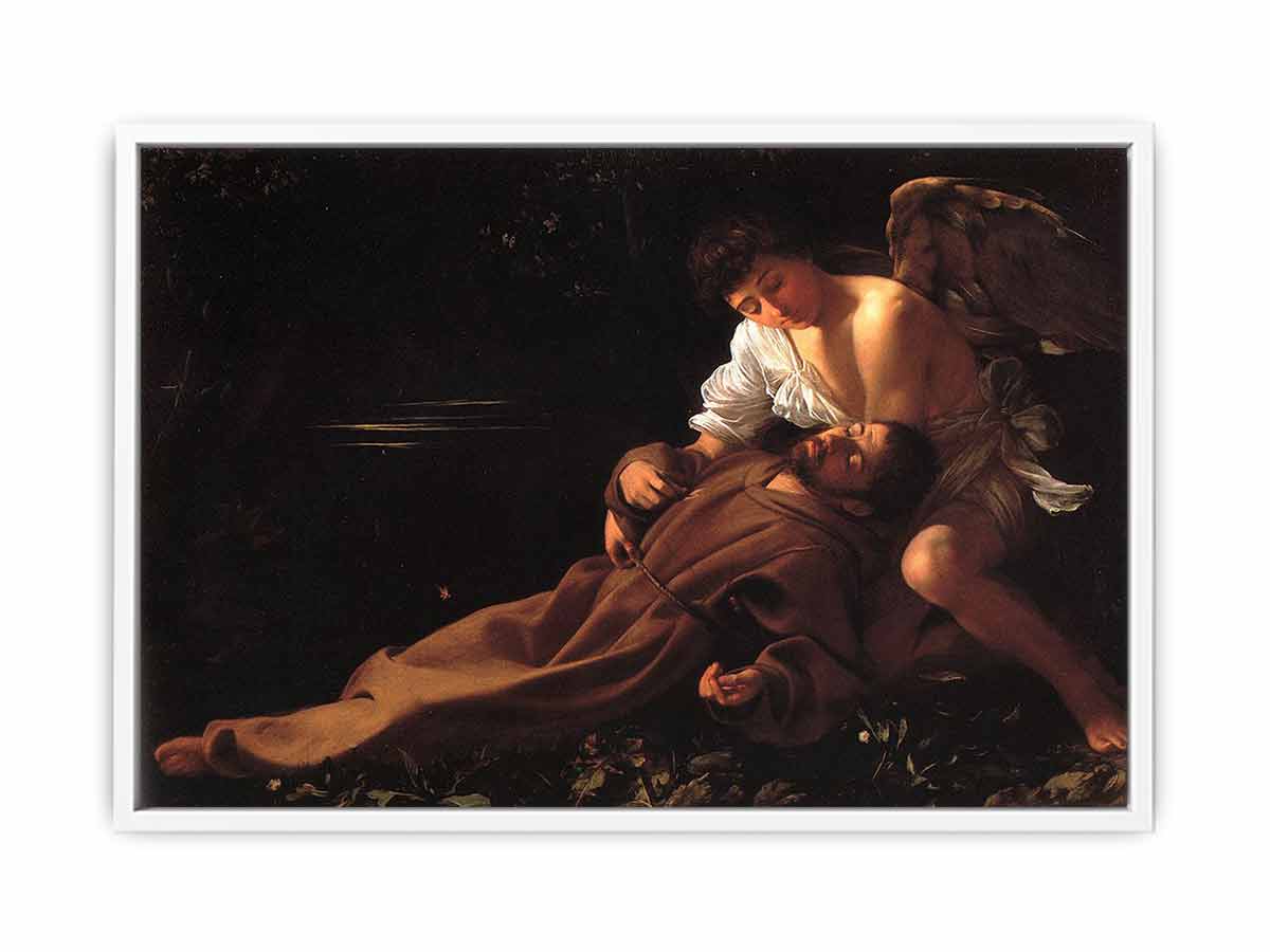 Francis of Assisi in Ecstasy By Caravaggio