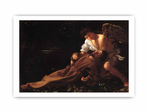 Francis of Assisi in Ecstasy By Caravaggio