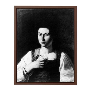 Portrait of a Courtesan By Caravaggio