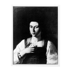 Portrait of a Courtesan By Caravaggio