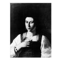 Portrait of a Courtesan By Caravaggio