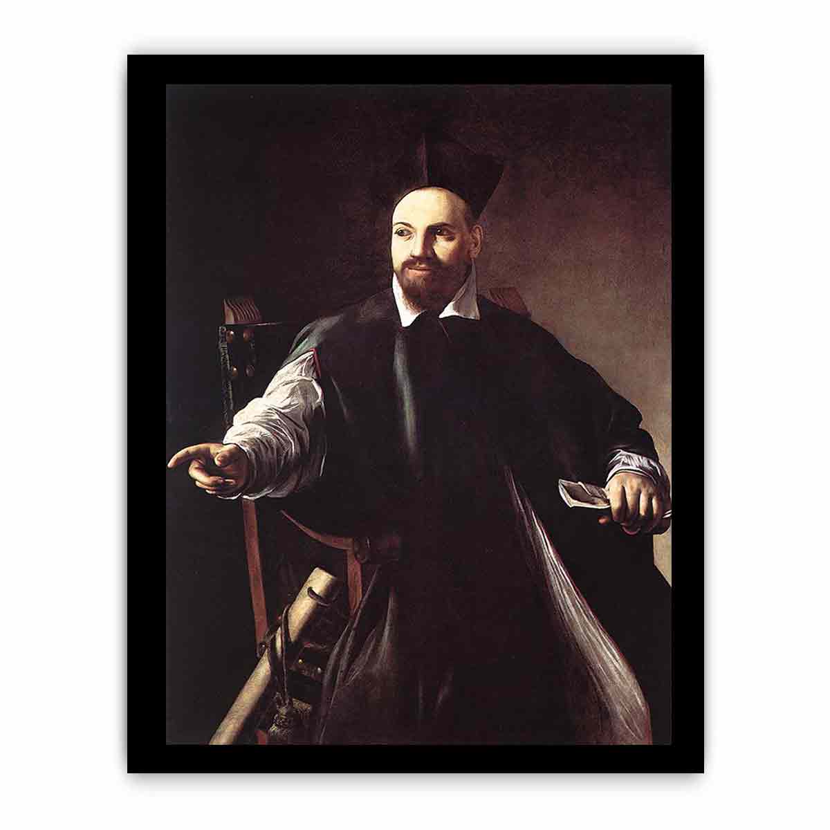 Portrait of Maffeo Barberini By Caravaggio