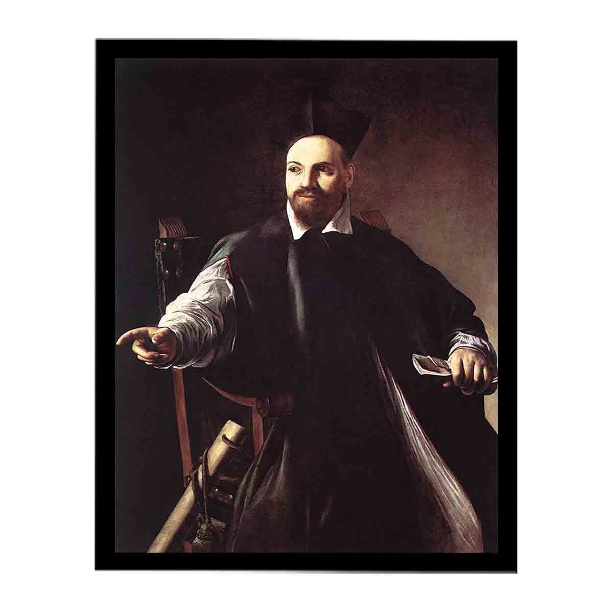 Portrait of Maffeo Barberini By Caravaggio