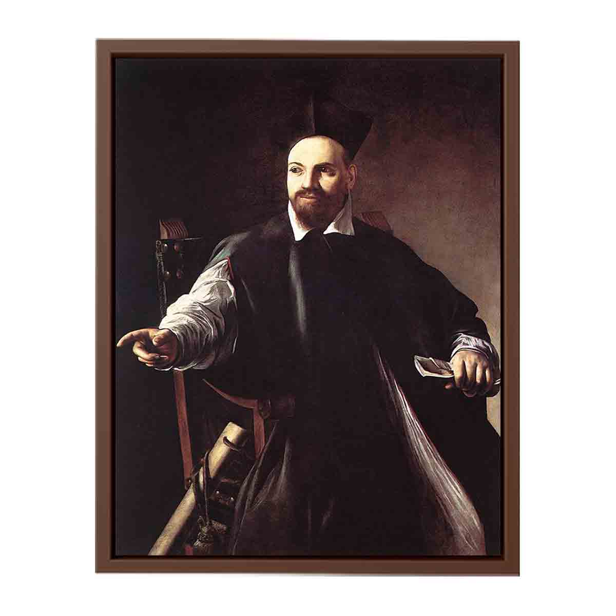 Portrait of Maffeo Barberini By Caravaggio