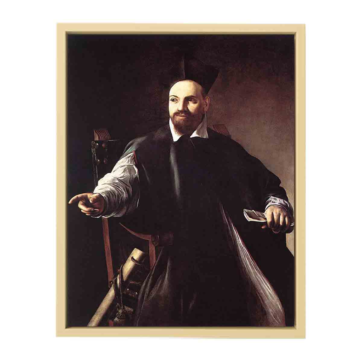 Portrait of Maffeo Barberini By Caravaggio