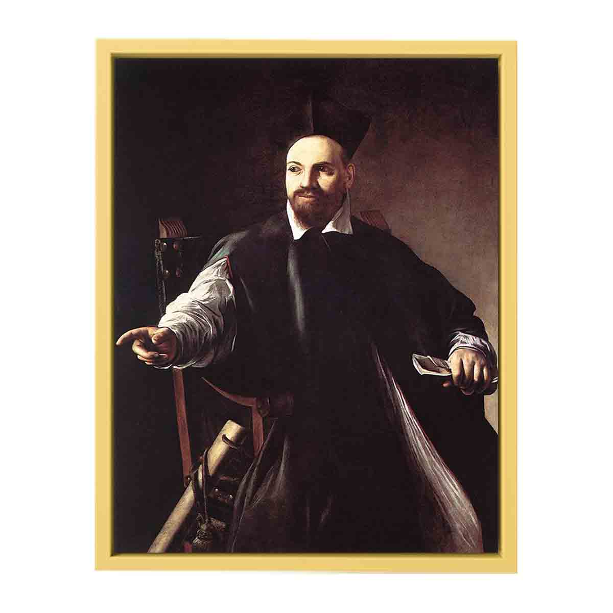 Portrait of Maffeo Barberini By Caravaggio