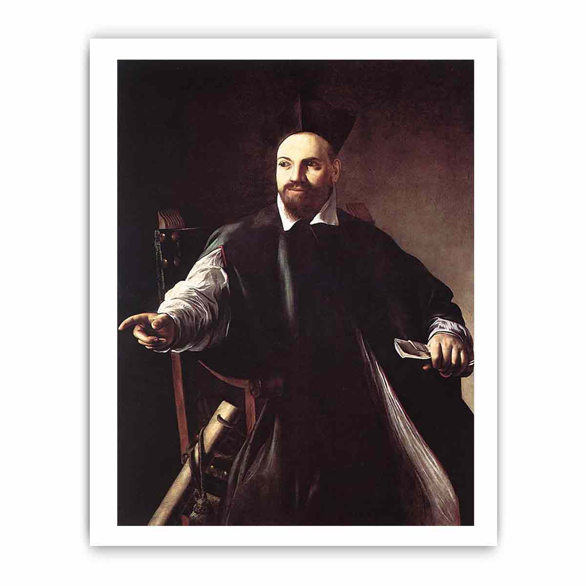 Portrait of Maffeo Barberini By Caravaggio