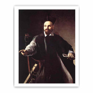 Portrait of Maffeo Barberini By Caravaggio