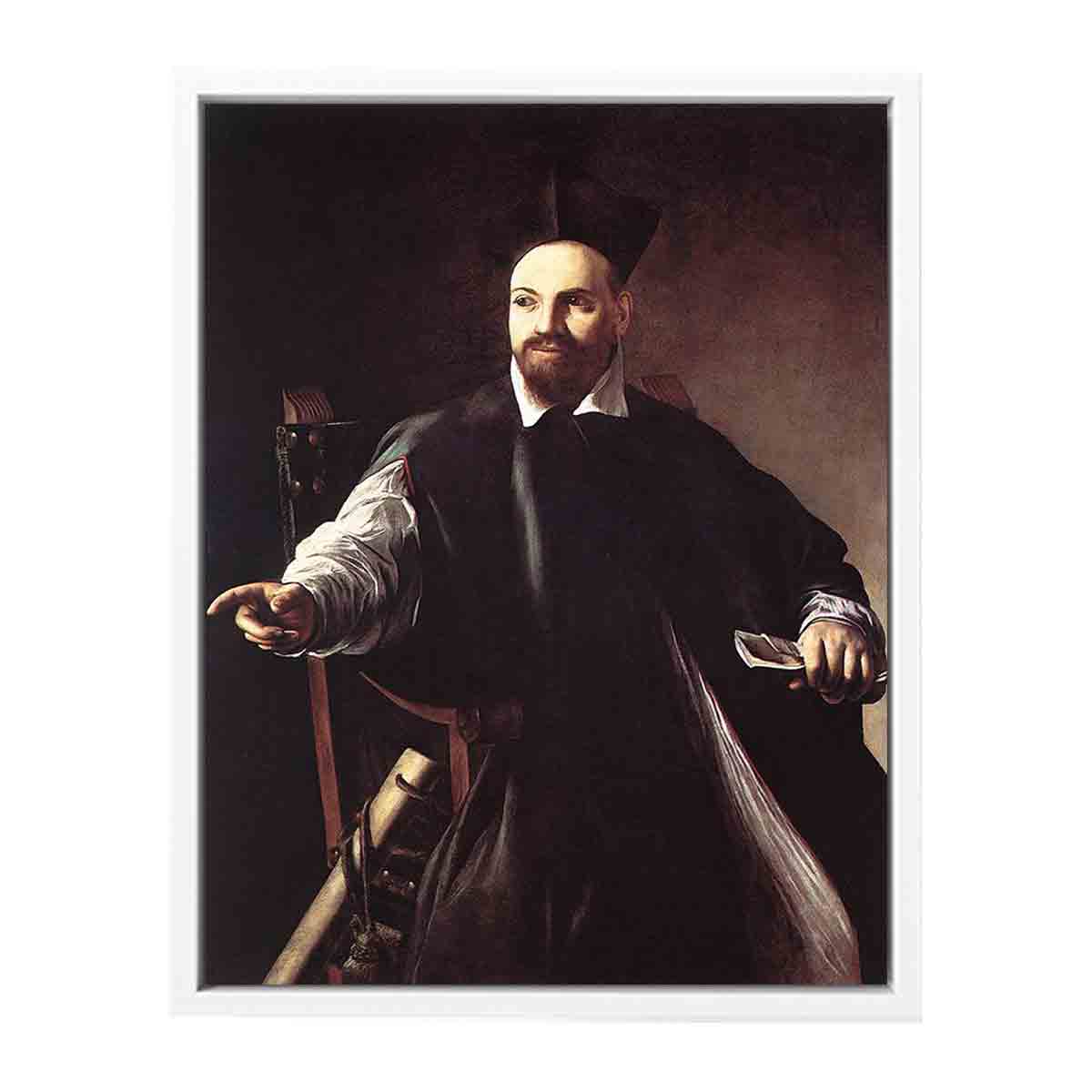 Portrait of Maffeo Barberini By Caravaggio