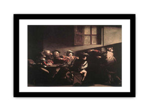 The Calling of Saint Matthew By Caravaggio