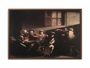 The Calling of Saint Matthew By Caravaggio