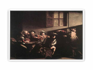 The Calling of Saint Matthew By Caravaggio