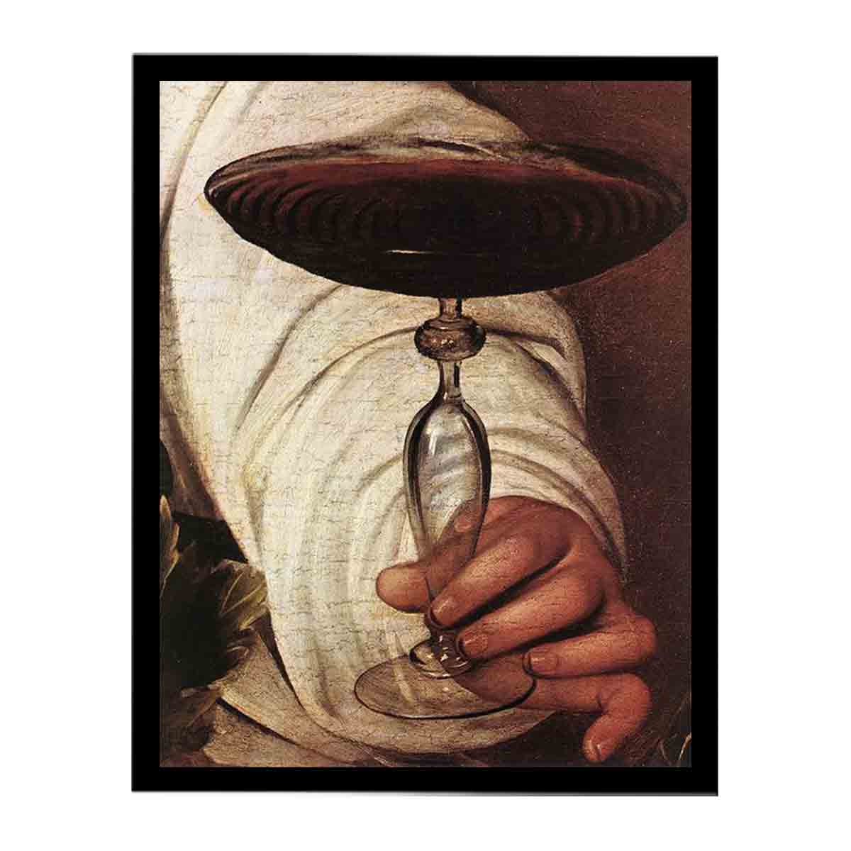 Bacchus (detail) By Caravaggio
