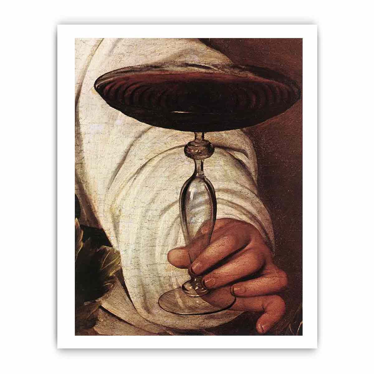 Bacchus (detail) By Caravaggio