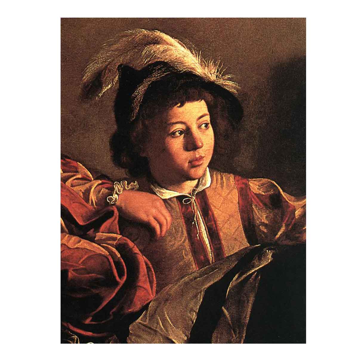 The Calling of Saint Matthew (detail) By Caravaggio