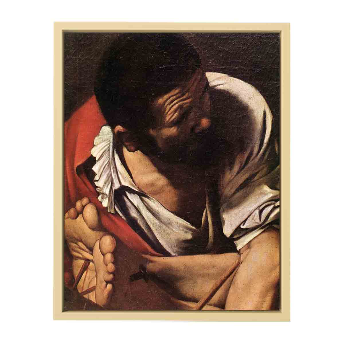 The Crucifixion of Saint Peter (detail) By Caravaggio