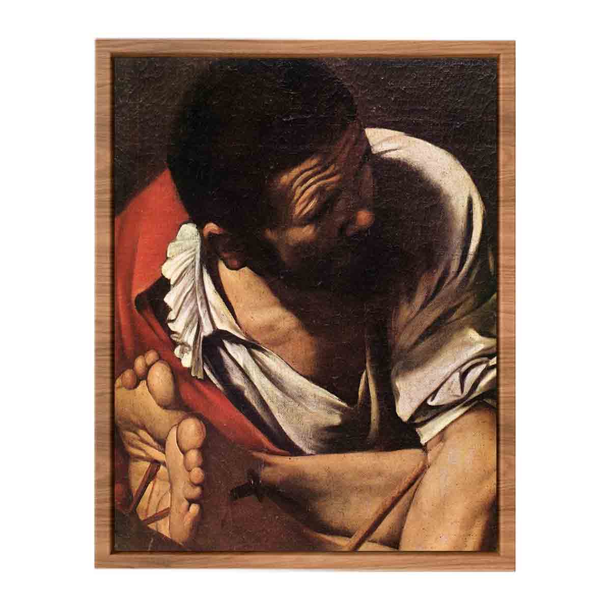The Crucifixion of Saint Peter (detail) By Caravaggio