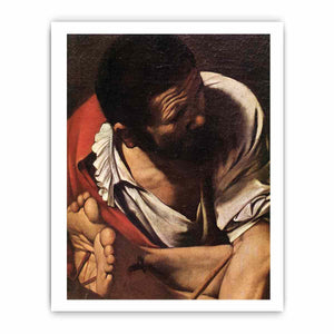 The Crucifixion of Saint Peter (detail) By Caravaggio