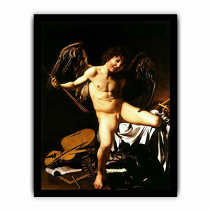 Amor vincit omnia. By Caravaggio