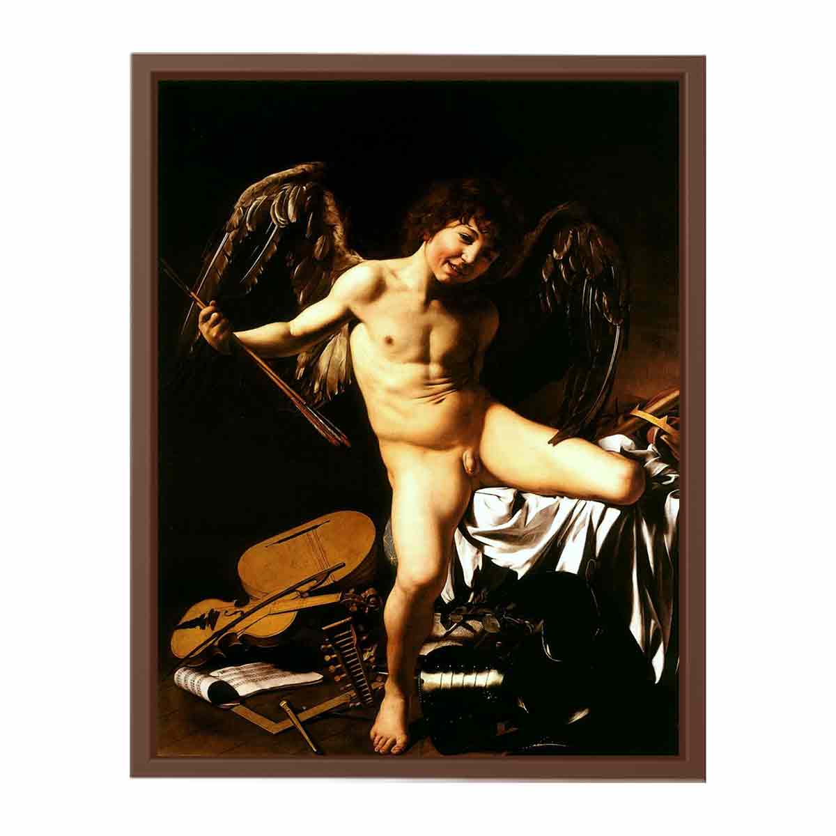 Amor vincit omnia. By Caravaggio