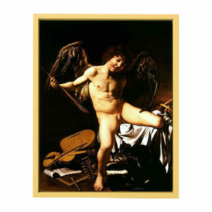 Amor vincit omnia. By Caravaggio