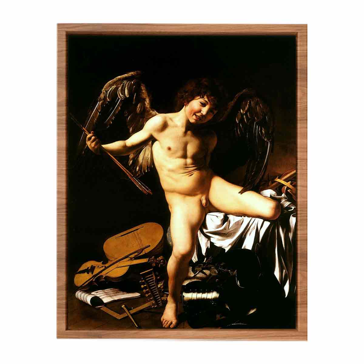 Amor vincit omnia. By Caravaggio