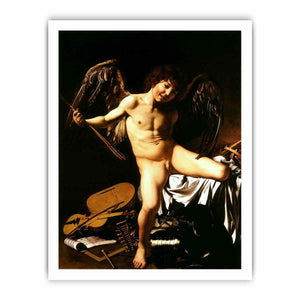 Amor vincit omnia. By Caravaggio
