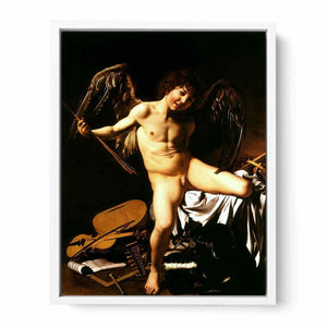 Amor vincit omnia. By Caravaggio