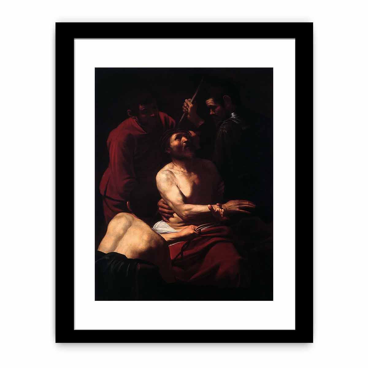 Christ Crowned with Thorns By Caravaggio