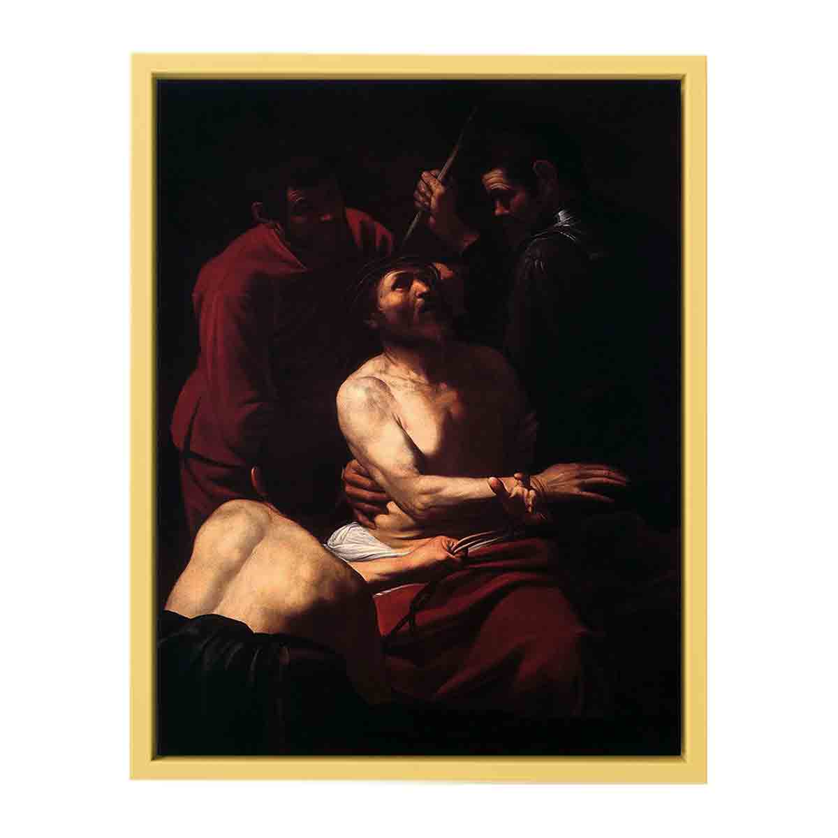Christ Crowned with Thorns By Caravaggio