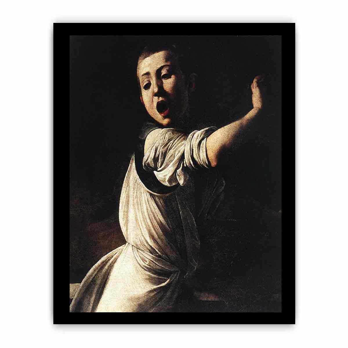 The Martyrdom of St Matthew (detail) By Caravaggio